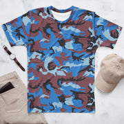 Cloud Brushstroke Ivory Coast CAMO Mens T-Shirt - XS