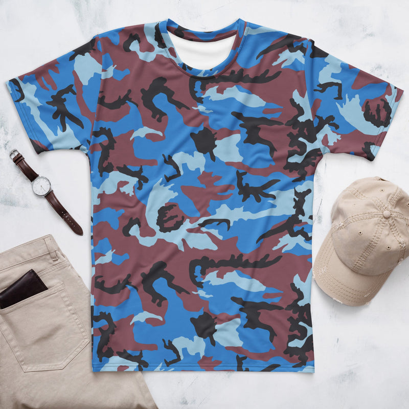 Cloud Brushstroke Ivory Coast CAMO Mens T-Shirt - XS