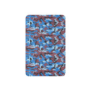 Cloud Brushstroke Ivory Coast CAMO Sherpa Blanket