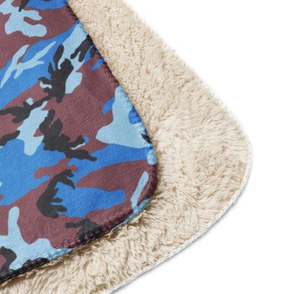 Ivory Coast Gendarmerie CAMO Sherpa blanket - Blankets