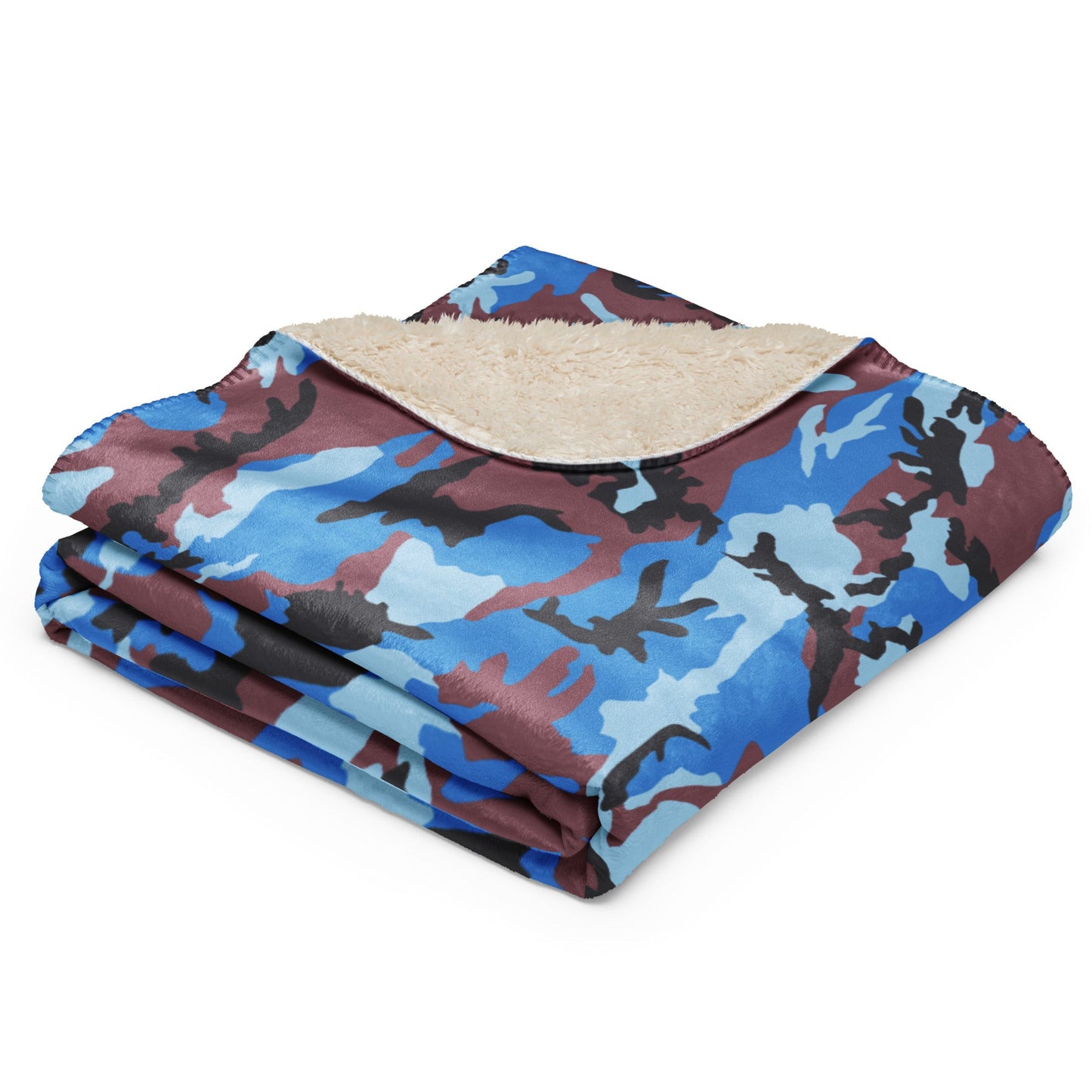 Ivory Coast Gendarmerie CAMO Sherpa blanket - Blankets