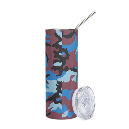 Ivory Coast Gendarmerie CAMO Stainless steel tumbler - Steel Tumblers