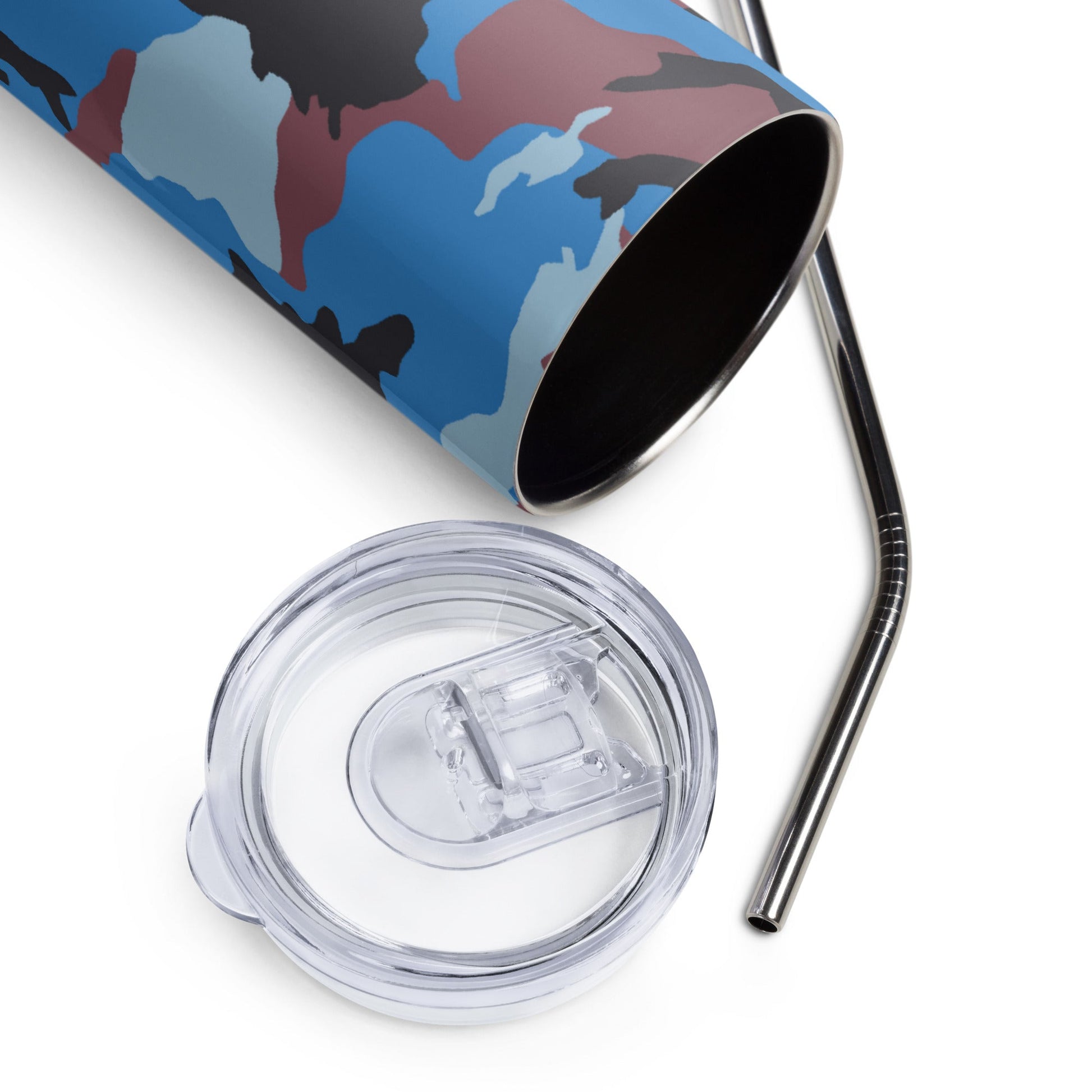 Ivory Coast Gendarmerie CAMO Stainless steel tumbler - Steel Tumblers