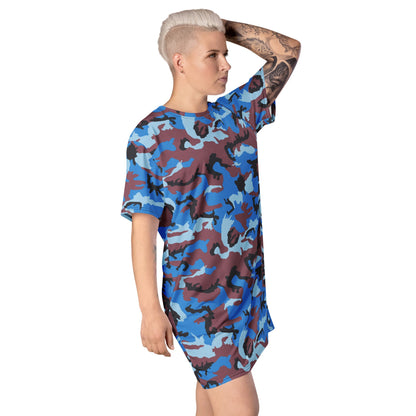 Ivory Coast Gendarmerie CAMO T-shirt dress - Womens T-Shirt Dresses