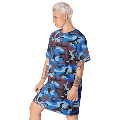 Ivory Coast Gendarmerie CAMO T-shirt dress - Womens T-Shirt Dresses
