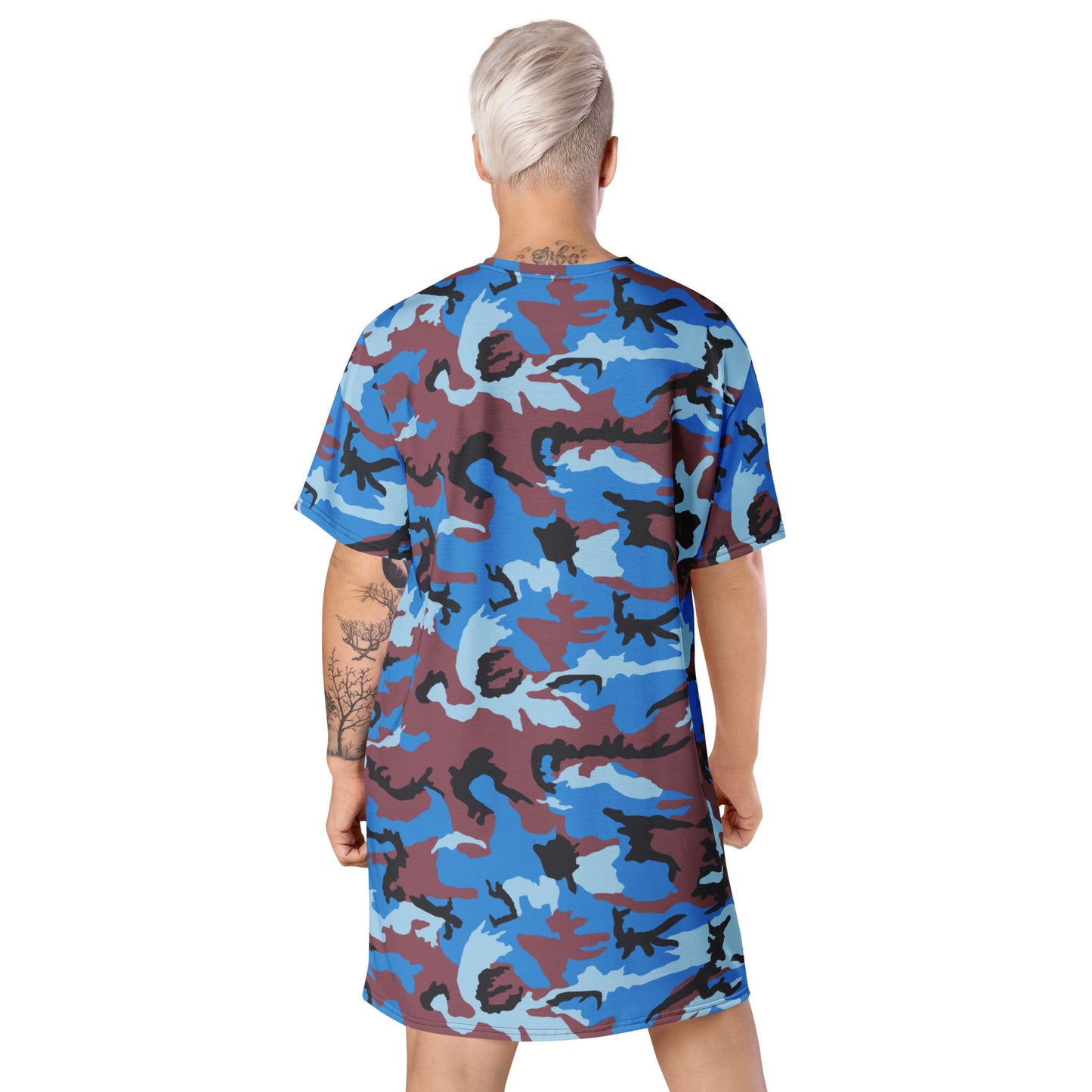 Ivory Coast Gendarmerie CAMO T-shirt dress - Womens T-Shirt Dresses