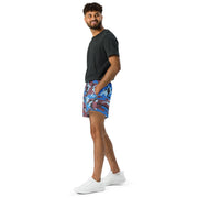 Cloud Brushstroke Ivory Coast CAMO Unisex Athletic Shorts