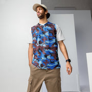 Cloud Brushstroke Ivory Coast CAMO Unisex Basketball Jersey - 2XS