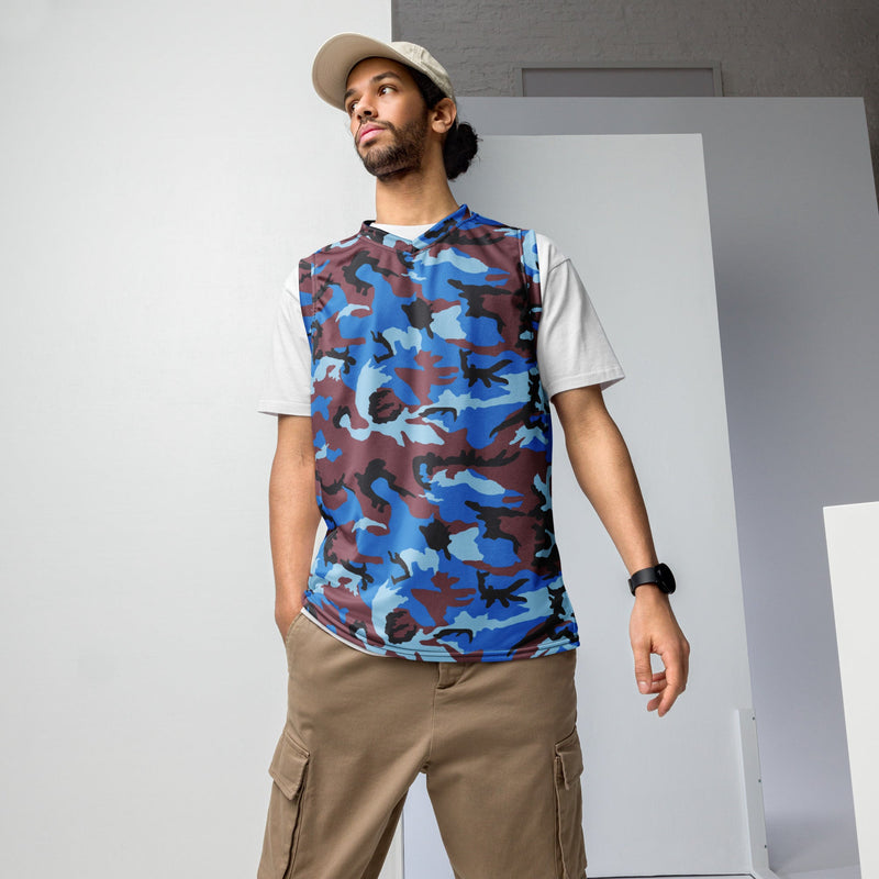 Cloud Brushstroke Ivory Coast CAMO Unisex Basketball Jersey - 2XS