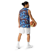 Cloud Brushstroke Ivory Coast CAMO Unisex Basketball Jersey