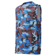 Cloud Brushstroke Ivory Coast CAMO Unisex Basketball Jersey
