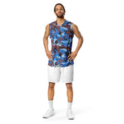 Cloud Brushstroke Ivory Coast CAMO Unisex Basketball Jersey