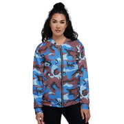Cloud Brushstroke Ivory Coast CAMO Unisex Bomber Jacket