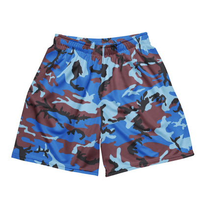 Ivory Coast Gendarmerie CAMO Unisex mesh shorts - 2XS - Mesh Shorts