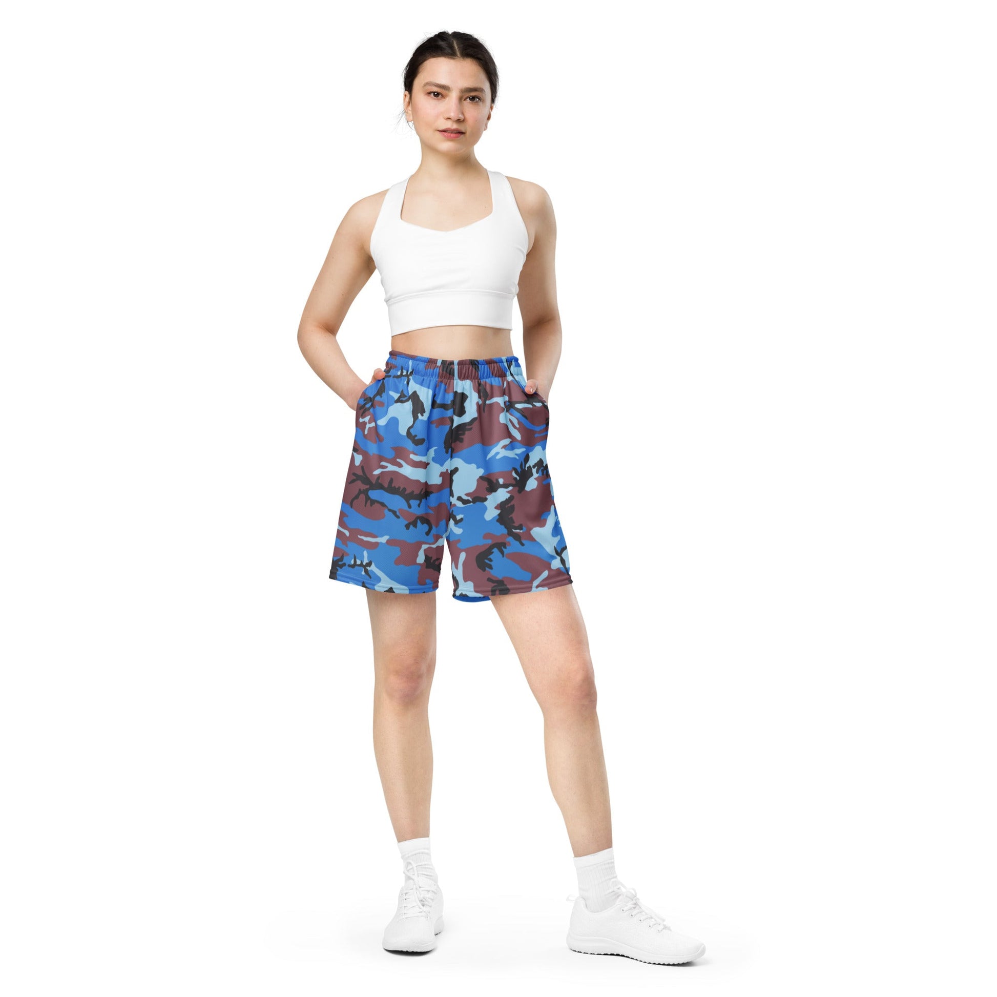 Ivory Coast Gendarmerie CAMO Unisex mesh shorts - Mesh Shorts