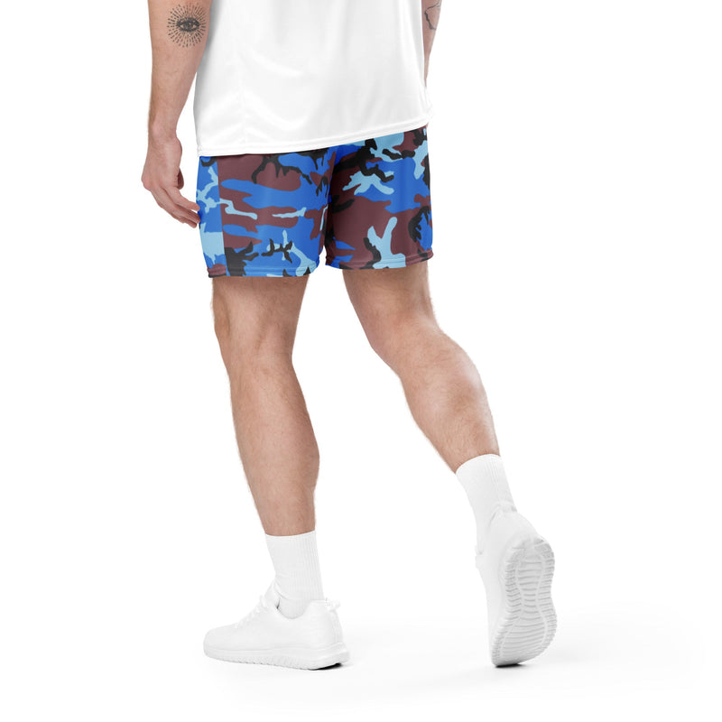 Cloud Brushstroke Ivory Coast CAMO Unisex Mesh Shorts