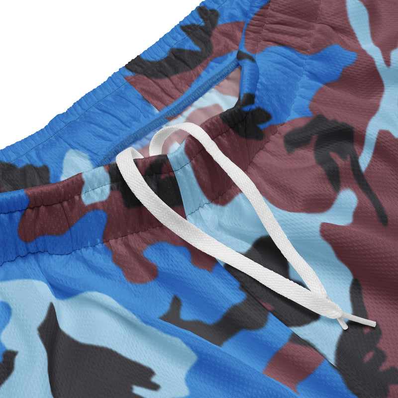 Cloud Brushstroke Ivory Coast CAMO Unisex Mesh Shorts
