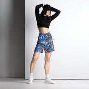 Cloud Brushstroke Ivory Coast CAMO Unisex Mesh Shorts