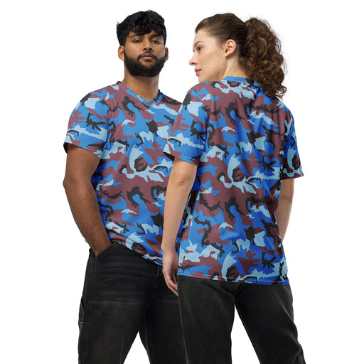Cloud Brushstroke Ivory Coast CAMO Unisex Sports Jersey - 2XS
