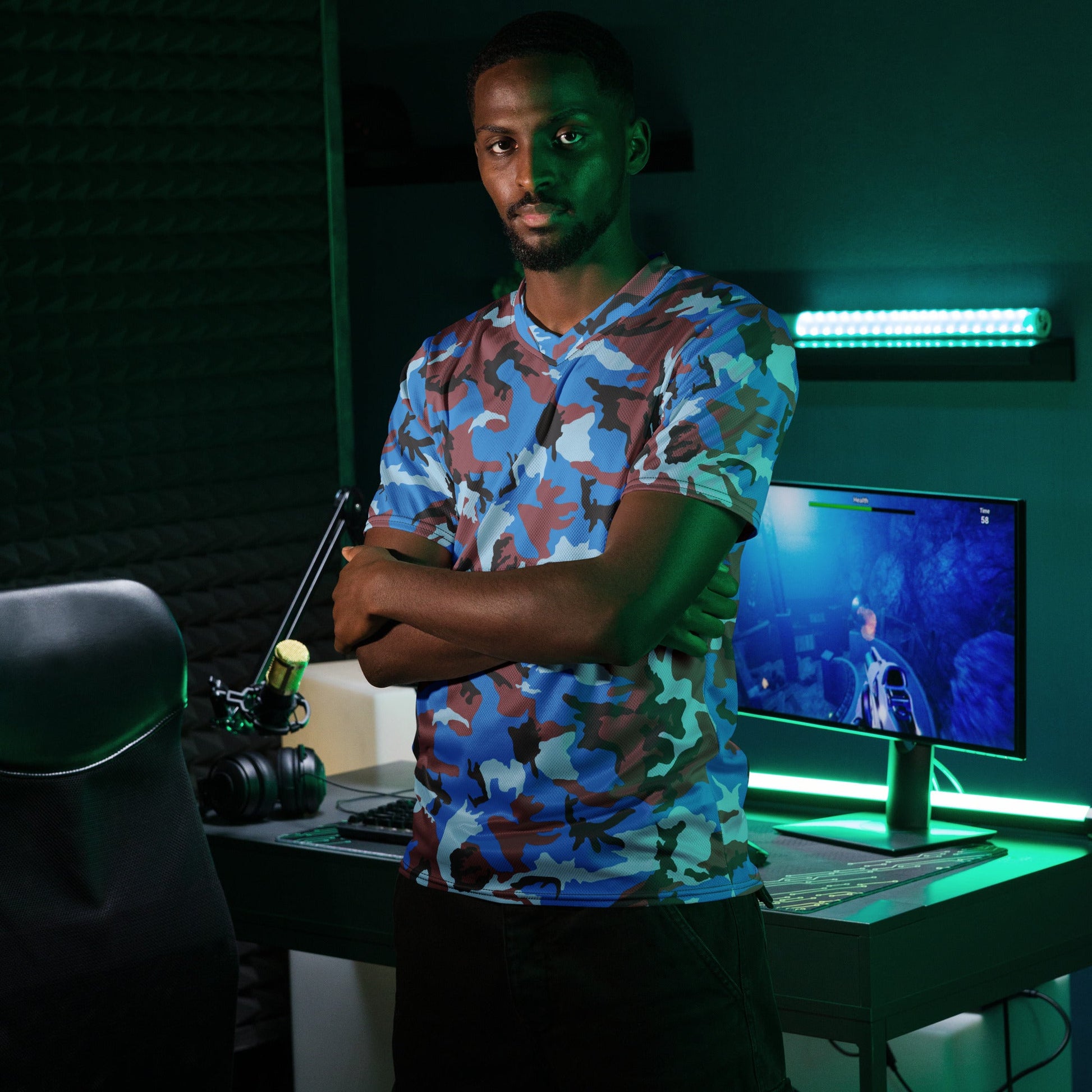 Ivory Coast Gendarmerie CAMO unisex sports jersey - Sports Jerseys