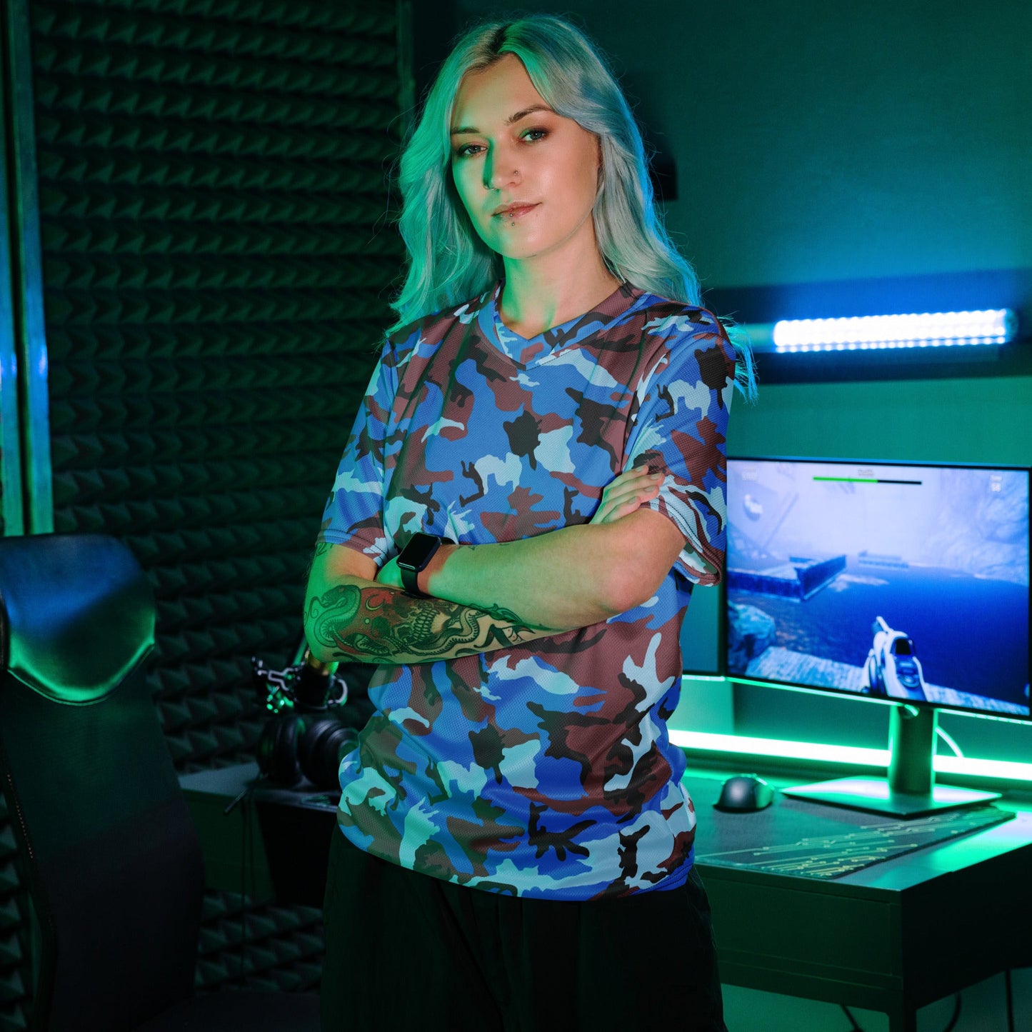 Ivory Coast Gendarmerie CAMO unisex sports jersey - Sports Jerseys