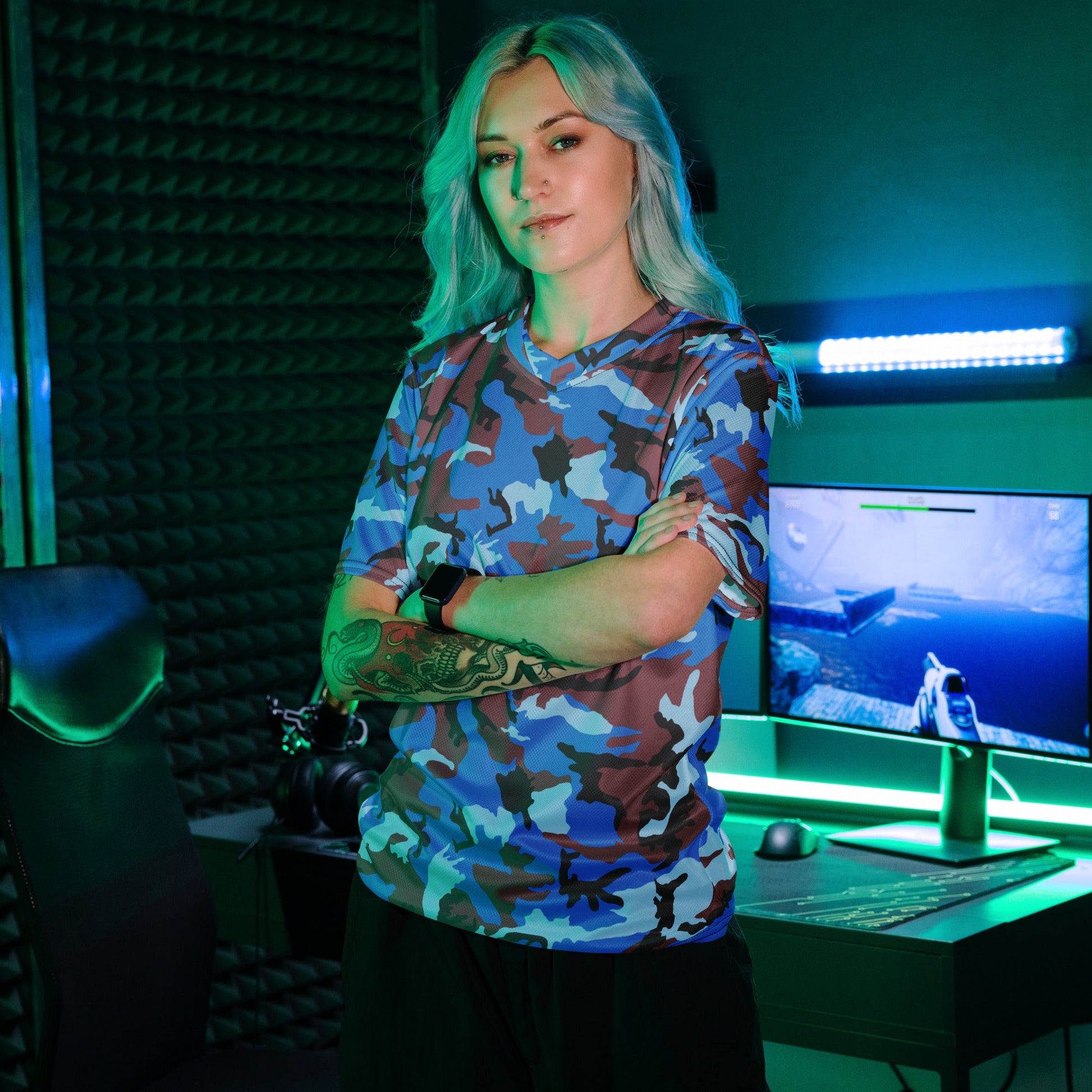 Ivory Coast Gendarmerie CAMO unisex sports jersey - Sports Jerseys