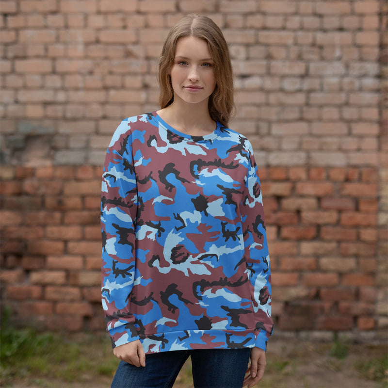 Cloud Brushstroke Ivory Coast CAMO Unisex Sweatshirt
