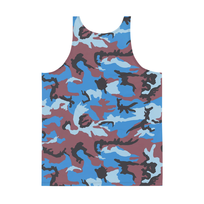 Cloud Brushstroke Ivory Coast CAMO Unisex Tank Top - Shirt