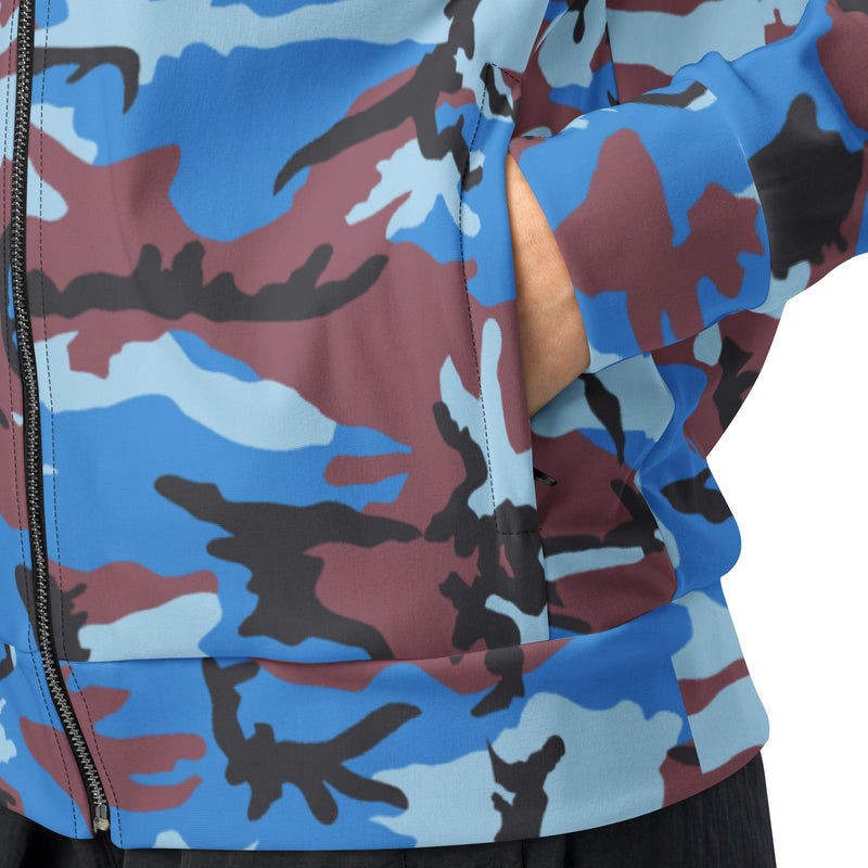 Cloud Brushstroke Ivory Coast CAMO Unisex Track Jacket