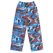 Cloud Brushstroke Ivory Coast CAMO Unisex Wide-Leg Leisure Pants - 2XS - Pant