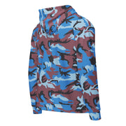 Cloud Brushstroke Ivory Coast CAMO Unisex Zip Hoodie