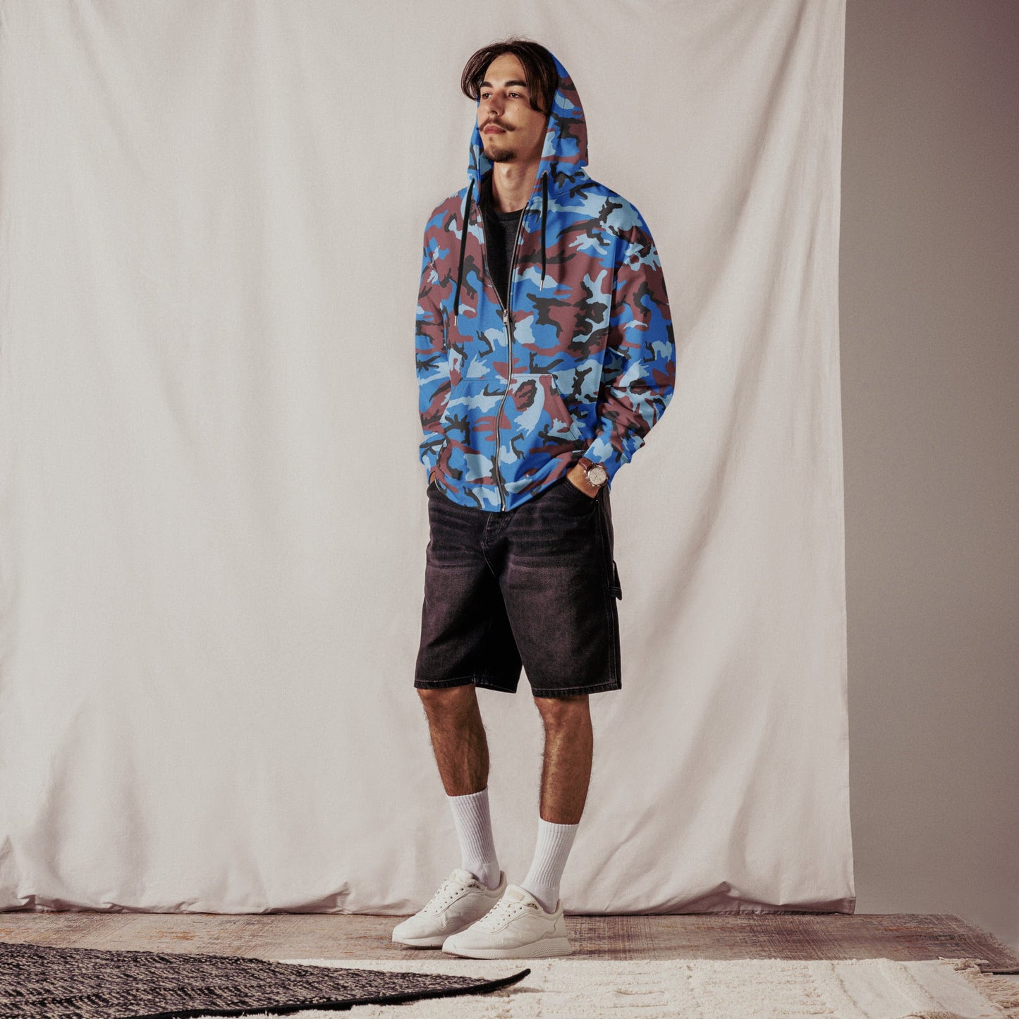 Ivory Coast Gendarmerie CAMO Unisex zip hoodie - Zip Hoodies