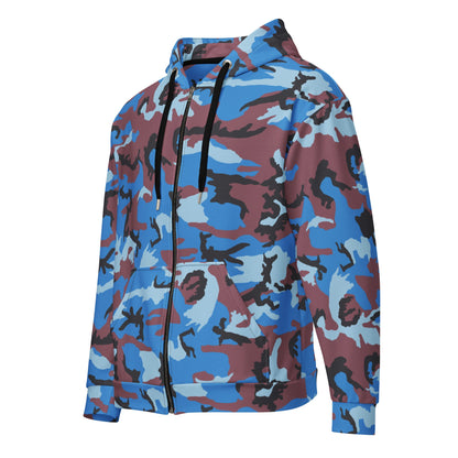 Ivory Coast Gendarmerie CAMO Unisex zip hoodie - Zip Hoodies