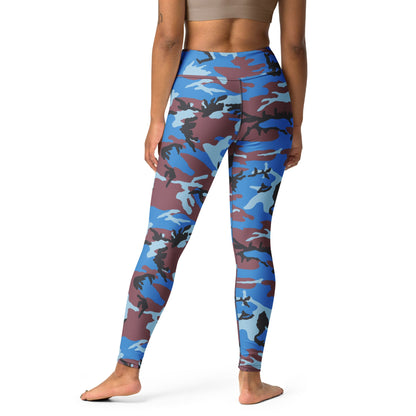 Ivory Coast Gendarmerie CAMO Yoga Leggings - Womens