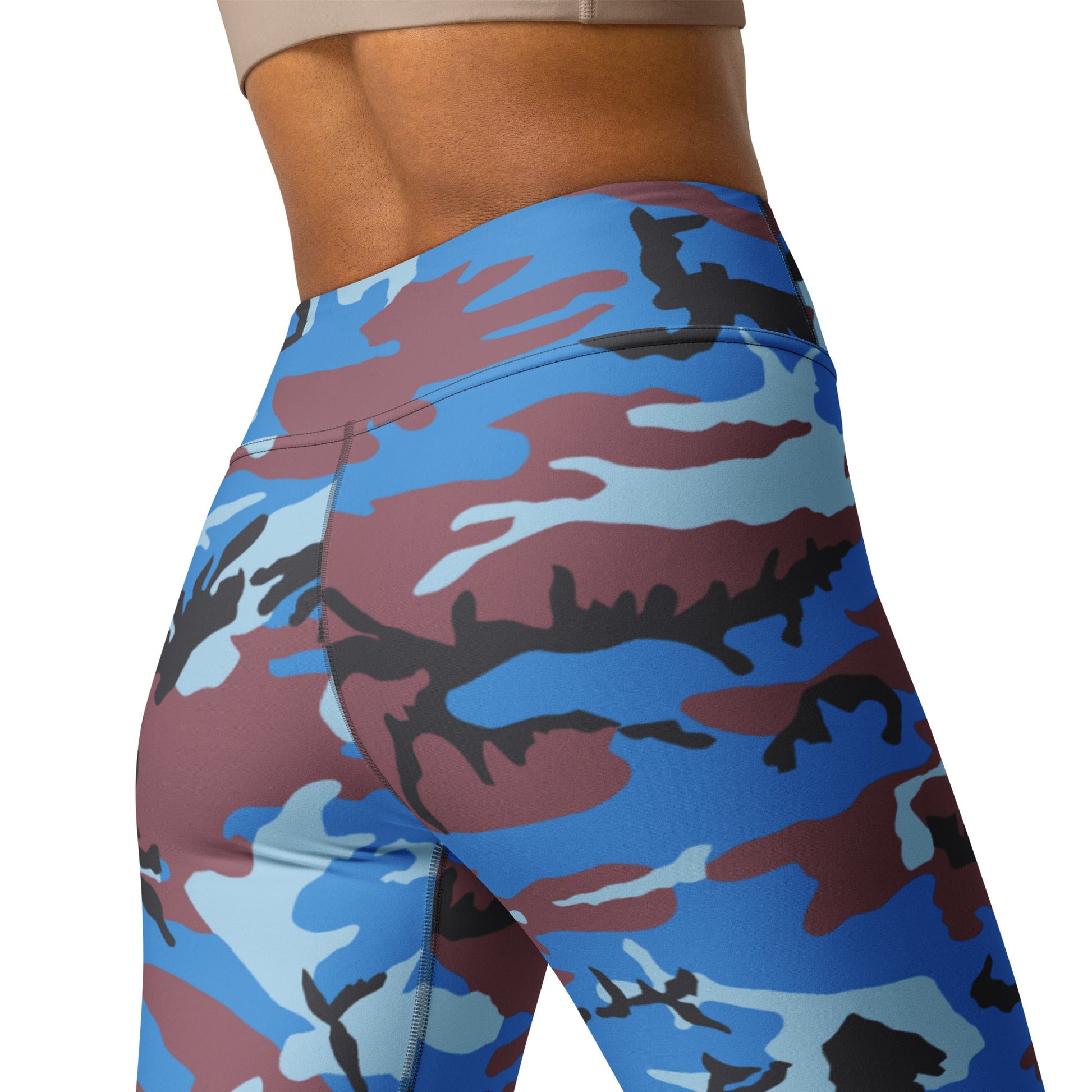 Ivory Coast Gendarmerie CAMO Yoga Leggings - Womens