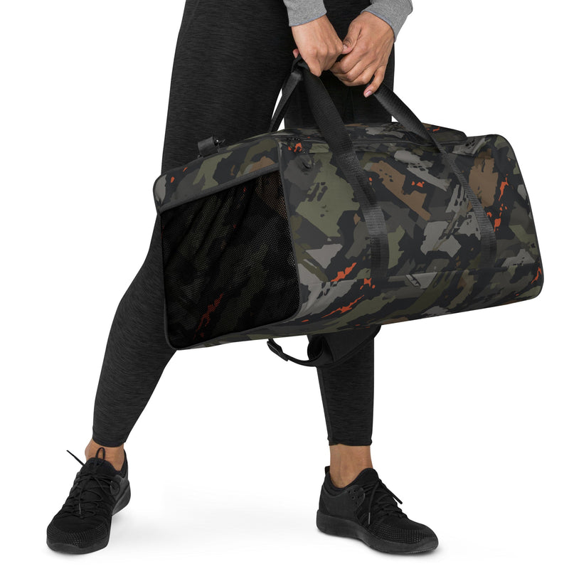 Jager Built by Fire Signature CAMO Duffle Bag