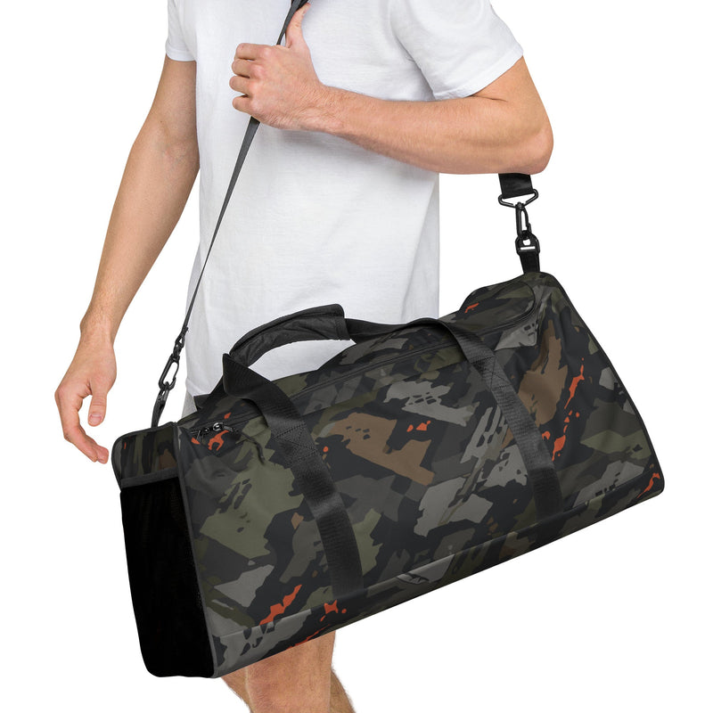 Jager Built by Fire Signature CAMO Duffle Bag
