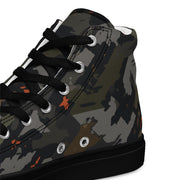 Jager Built by Fire Signature CAMO Mens High-Top Canvas Shoes