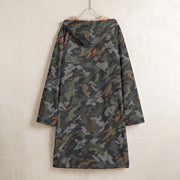 Jager Built by Fire Signature CAMO Men’s Horn Button Long Fleece Coat - Jacket