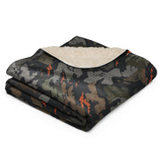 Jager Built by Fire Signature CAMO Sherpa Blanket