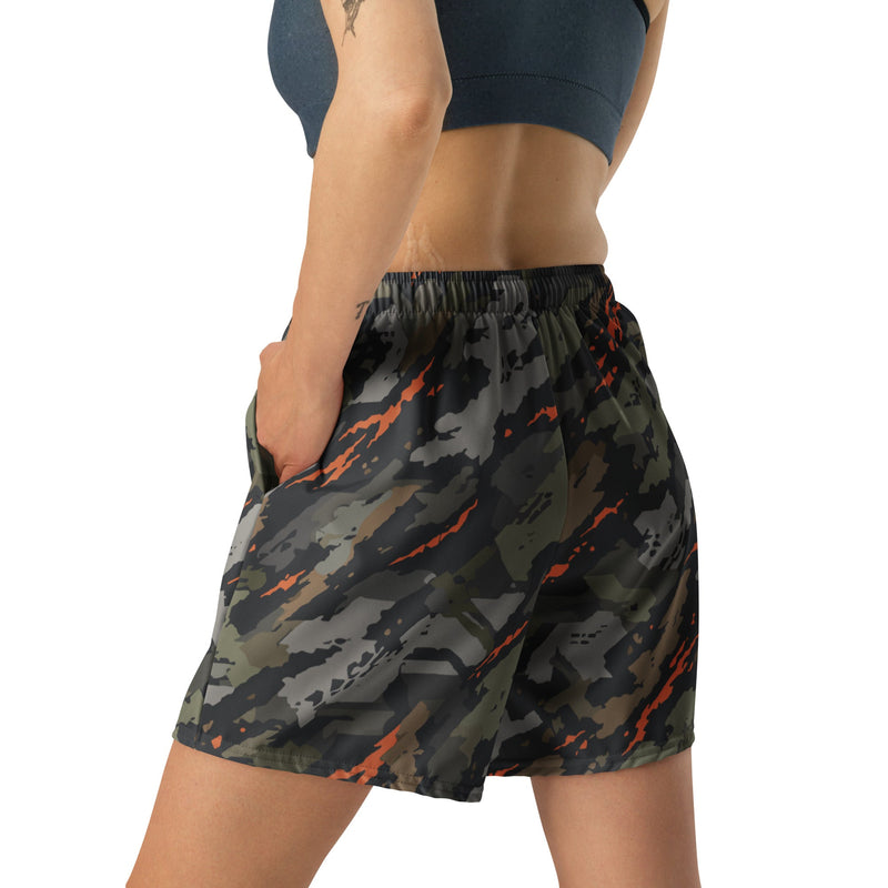 Jager Built by Fire Signature CAMO Unisex Athletic Long Shorts