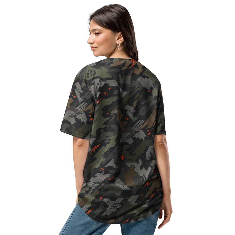 Jager Built by Fire Signature CAMO Unisex Baseball Jersey