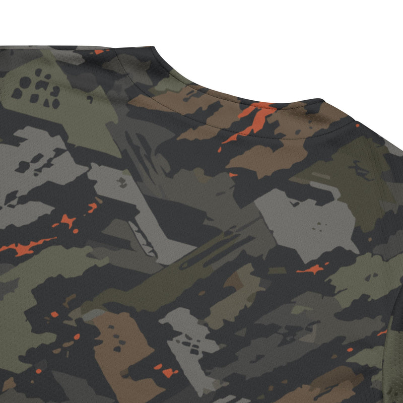 Jager Built by Fire Signature CAMO Unisex Baseball Jersey