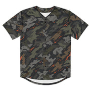 Jager Built by Fire Signature CAMO Unisex Baseball Jersey