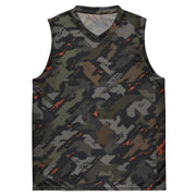 Jager Built by Fire Signature CAMO Unisex Basketball Jersey