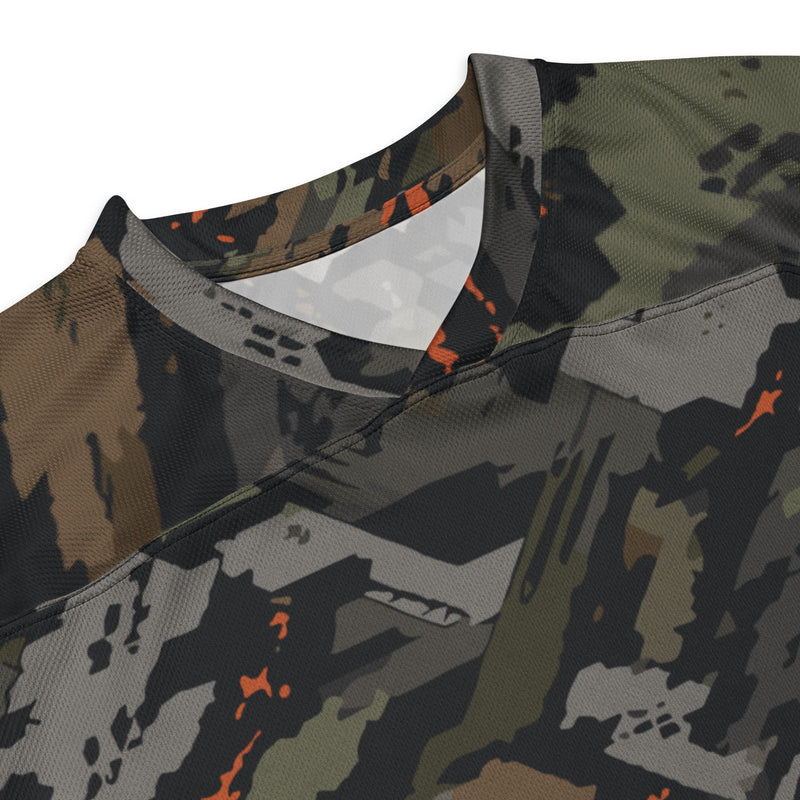 Jager Built by Fire Signature CAMO Unisex Hockey Fan Jersey