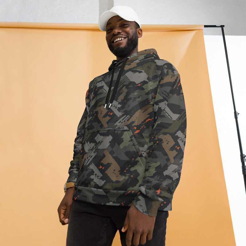 Jager Built by Fire Signature CAMO Unisex Hoodie