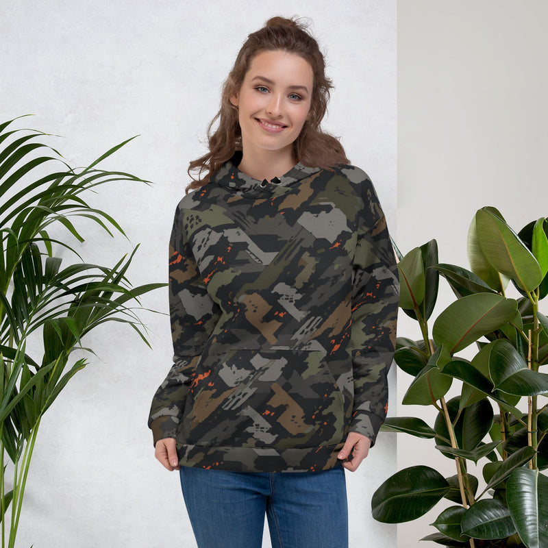 Jager Built by Fire Signature CAMO Unisex Hoodie