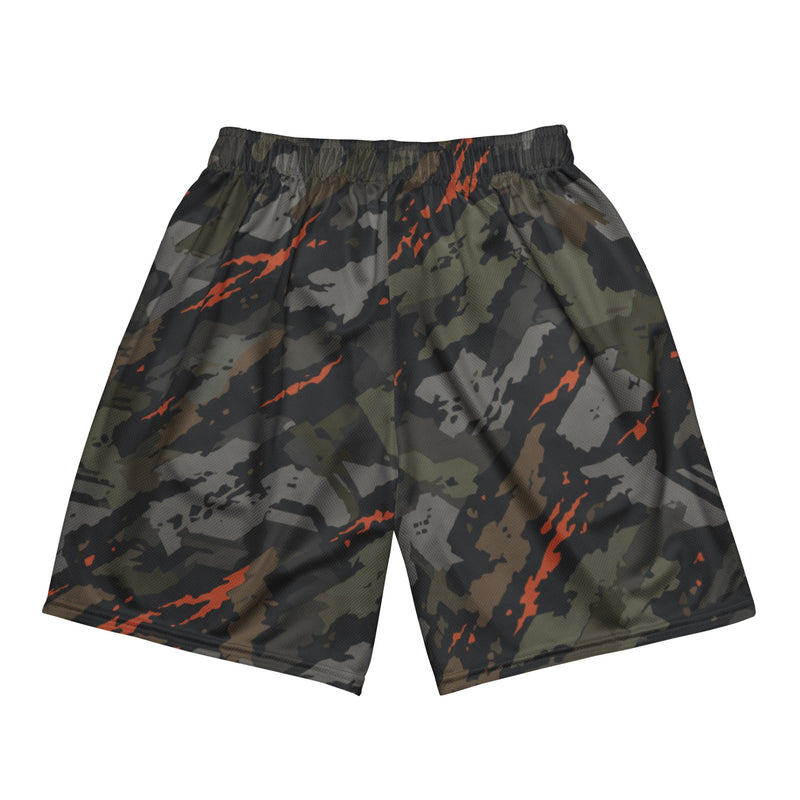 Jager Built by Fire Signature CAMO Unisex Mesh Shorts