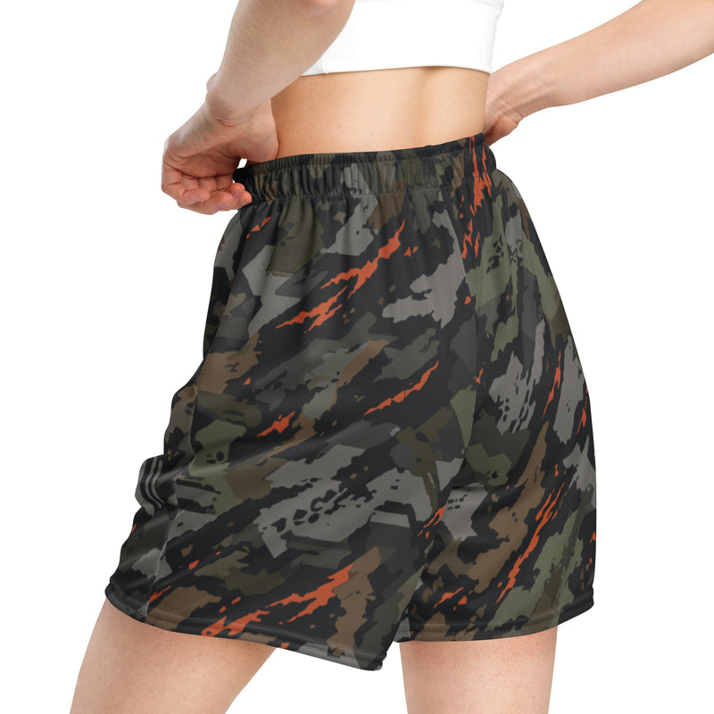 Jager Built by Fire Signature CAMO Unisex Mesh Shorts